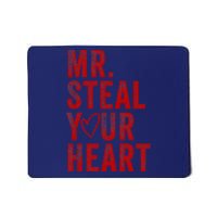 Mr Steal Your Heart Valentines Day Boy Mousepad