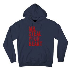 Mr Steal Your Heart Valentines Day Boy Tall Hoodie