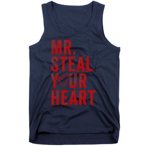 Mr Steal Your Heart Valentines Day Boy Tank Top