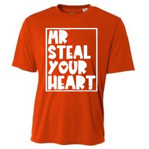 Mr Steal Your Heart Valentines Day Funny Vgiftday Cool Gift Cooling Performance Crew T-Shirt