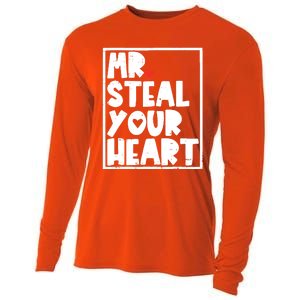 Mr Steal Your Heart Valentines Day Funny Vgiftday Cool Gift Cooling Performance Long Sleeve Crew