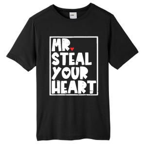 Mr Steal Your Heart Valentines Day Funny Vgiftday Cool Gift Tall Fusion ChromaSoft Performance T-Shirt