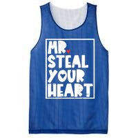 Mr Steal Your Heart Valentines Day Funny Vgiftday Cool Gift Mesh Reversible Basketball Jersey Tank