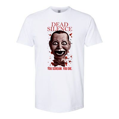 Mary Shaw You Scream You Die Dead Horror Movie Silence You Scream You Softstyle® CVC T-Shirt