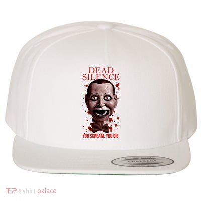 Mary Shaw You Scream You Die Dead Horror Movie Silence You Scream You Wool Snapback Cap