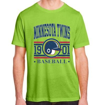 Minnesota Twins 1901 Baseball Team Supporter Adult ChromaSoft Performance T-Shirt