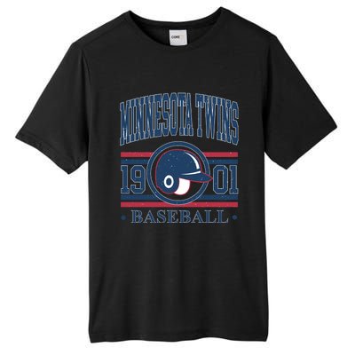 Minnesota Twins 1901 Baseball Team Supporter Tall Fusion ChromaSoft Performance T-Shirt