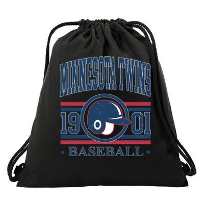 Minnesota Twins 1901 Baseball Team Supporter Drawstring Bag