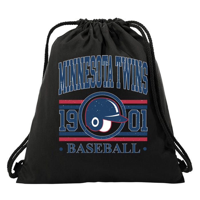 Minnesota Twins 1901 Baseball Team Supporter Drawstring Bag