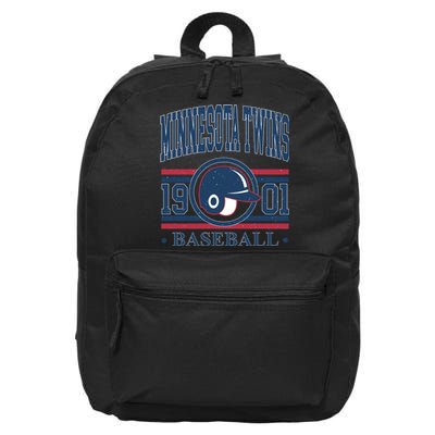 Minnesota Twins 1901 Baseball Team Supporter 16 in Basic Backpack