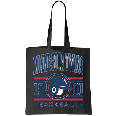 Minnesota Twins 1901 Baseball Team Supporter Tote Bag