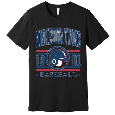 Minnesota Twins 1901 Baseball Team Supporter Premium T-Shirt