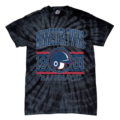 Minnesota Twins 1901 Baseball Team Supporter Tie-Dye T-Shirt