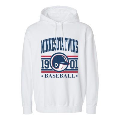 Minnesota Twins 1901 Baseball Team Supporter Garment-Dyed Fleece Hoodie