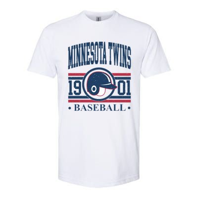 Minnesota Twins 1901 Baseball Team Supporter Softstyle CVC T-Shirt