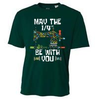 May The 14 Be With You Sew Sewing Machine Seamstress Cooling Performance Crew T-Shirt