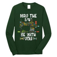 May The 14 Be With You Sew Sewing Machine Seamstress Long Sleeve Shirt