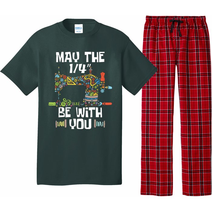 May The 14 Be With You Sew Sewing Machine Seamstress Pajama Set