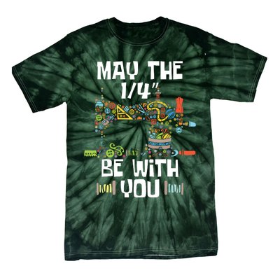 May The 14 Be With You Sew Sewing Machine Seamstress Tie-Dye T-Shirt