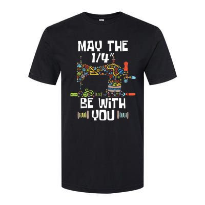 May The 14 Be With You Sew Sewing Machine Seamstress Softstyle CVC T-Shirt