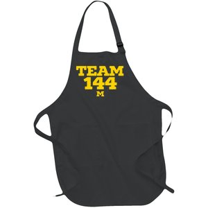 Michigan Team 144 Full-Length Apron With Pockets