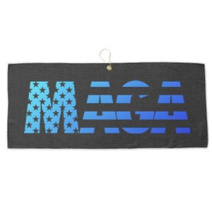 Maga Trump 2020 Reelect American Flag Vote 45 Slogan Gift Cool Gift Large Microfiber Waffle Golf Towel