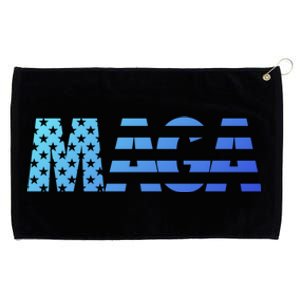 Maga Trump 2020 Reelect American Flag Vote 45 Slogan Gift Cool Gift Grommeted Golf Towel