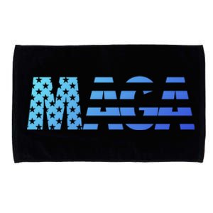 Maga Trump 2020 Reelect American Flag Vote 45 Slogan Gift Cool Gift Microfiber Hand Towel