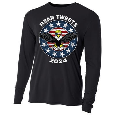 Mean Tweets 2024 Trump Gop Election Cooling Performance Long Sleeve Crew