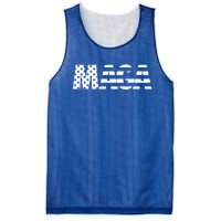 Maga Trump 2020 Reelect American Flag Vote 45 Slogan Gift Cool Gift Mesh Reversible Basketball Jersey Tank