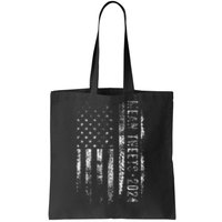 Mean Tweets 2024 Funny Trump Election Vintage American Flag Tote Bag