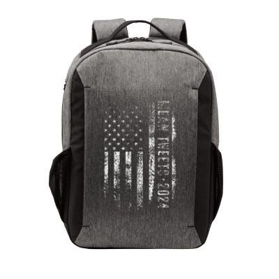 Mean Tweets 2024 Funny Trump Election Vintage American Flag Vector Backpack