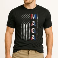 Maga Trump 2024 Us Flag American Cooling Performance Crew T-Shirt