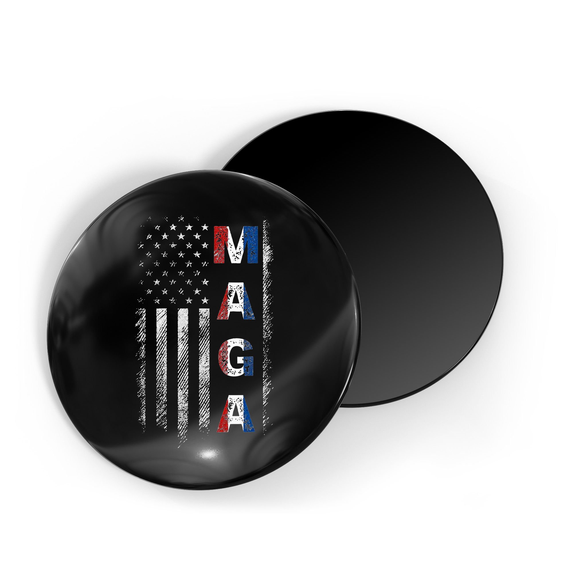 Maga Trump 2024 Us Flag American Magnet