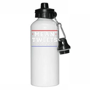 Mean Tweets 2024 Funny Trump Aluminum Water Bottle 