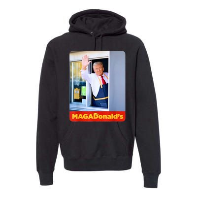 Magadonalds Trump 2024 Premium Hoodie