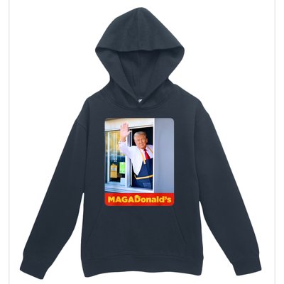 Magadonalds Trump 2024 Urban Pullover Hoodie