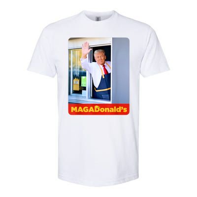 Magadonalds Trump 2024 Softstyle CVC T-Shirt