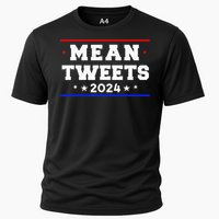 Mean Tweets 2024 Funny Trump Cooling Performance Crew T-Shirt