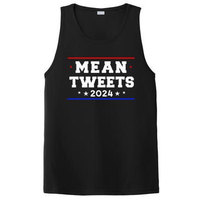 Mean Tweets 2024 Funny Trump PosiCharge Competitor Tank