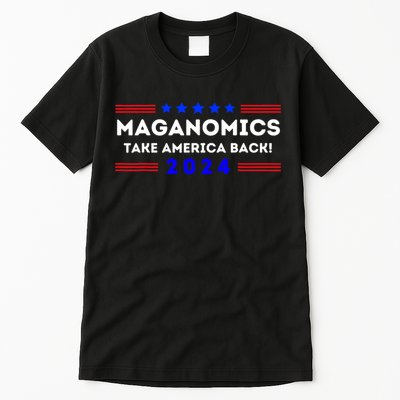 Maganomics Trump 2024 Take America Back Trump Election 2024 Tall T-Shirt