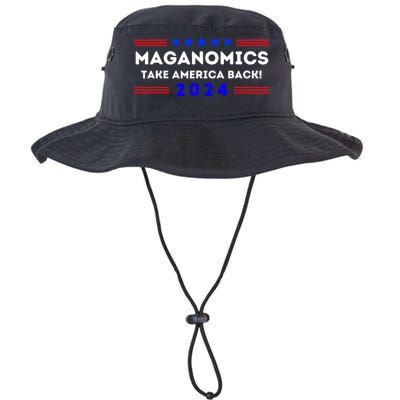 Maganomics Trump 2024 Take America Back Trump Election 2024 Bucket Hat