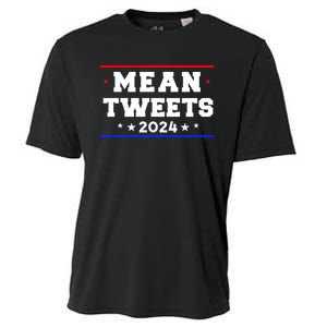 Mean Tweets 2024 Funny Trump Cooling Performance Crew T-Shirt