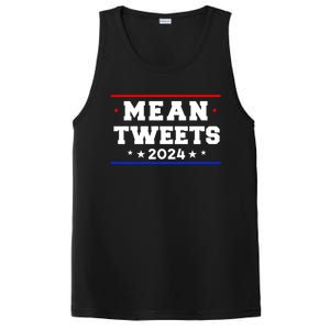 Mean Tweets 2024 Funny Trump PosiCharge Competitor Tank