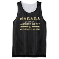 MAGAGA Trump 2024 Make America Great And Glorious Again Mesh Reversible Basketball Jersey Tank