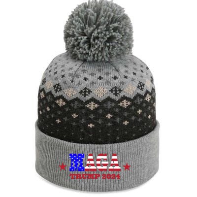 MAGA Trump 2024 The Baniff Cuffed Pom Beanie