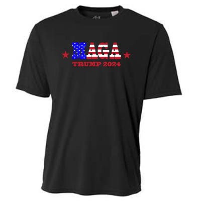 MAGA Trump 2024 Cooling Performance Crew T-Shirt