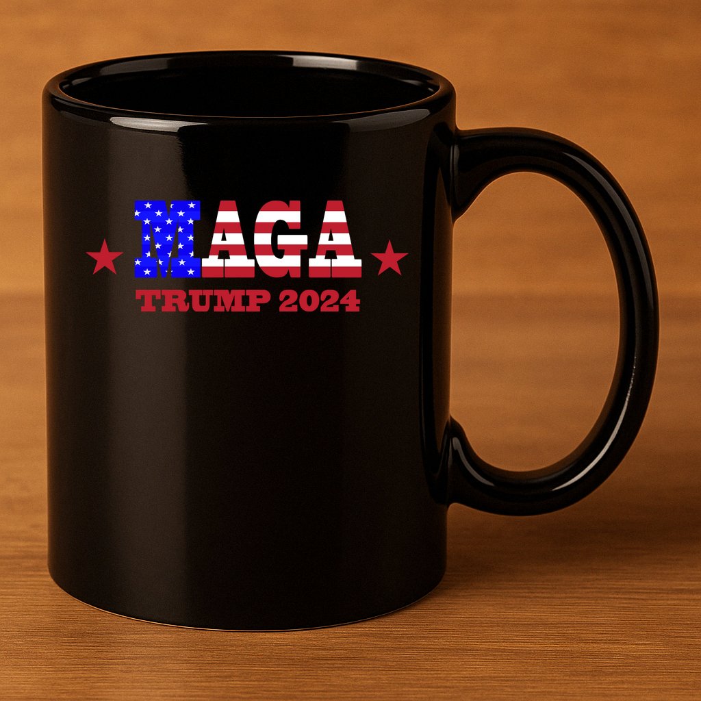 MAGA Trump 2024 11oz C Handle Ceramic Mug