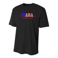 MAGA Trump 2024 Youth Performance Sprint T-Shirt