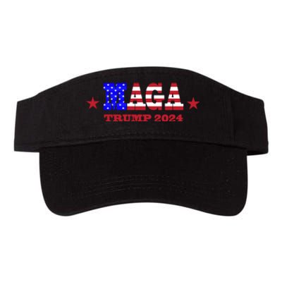 MAGA Trump 2024 Valucap Bio-Washed Visor